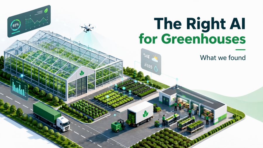 The Right AI Agents for Greenhouses - What we found