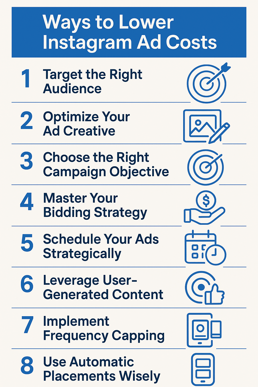 Balancing Audience Targeting and Algorithm Optimization for Instagram Ads