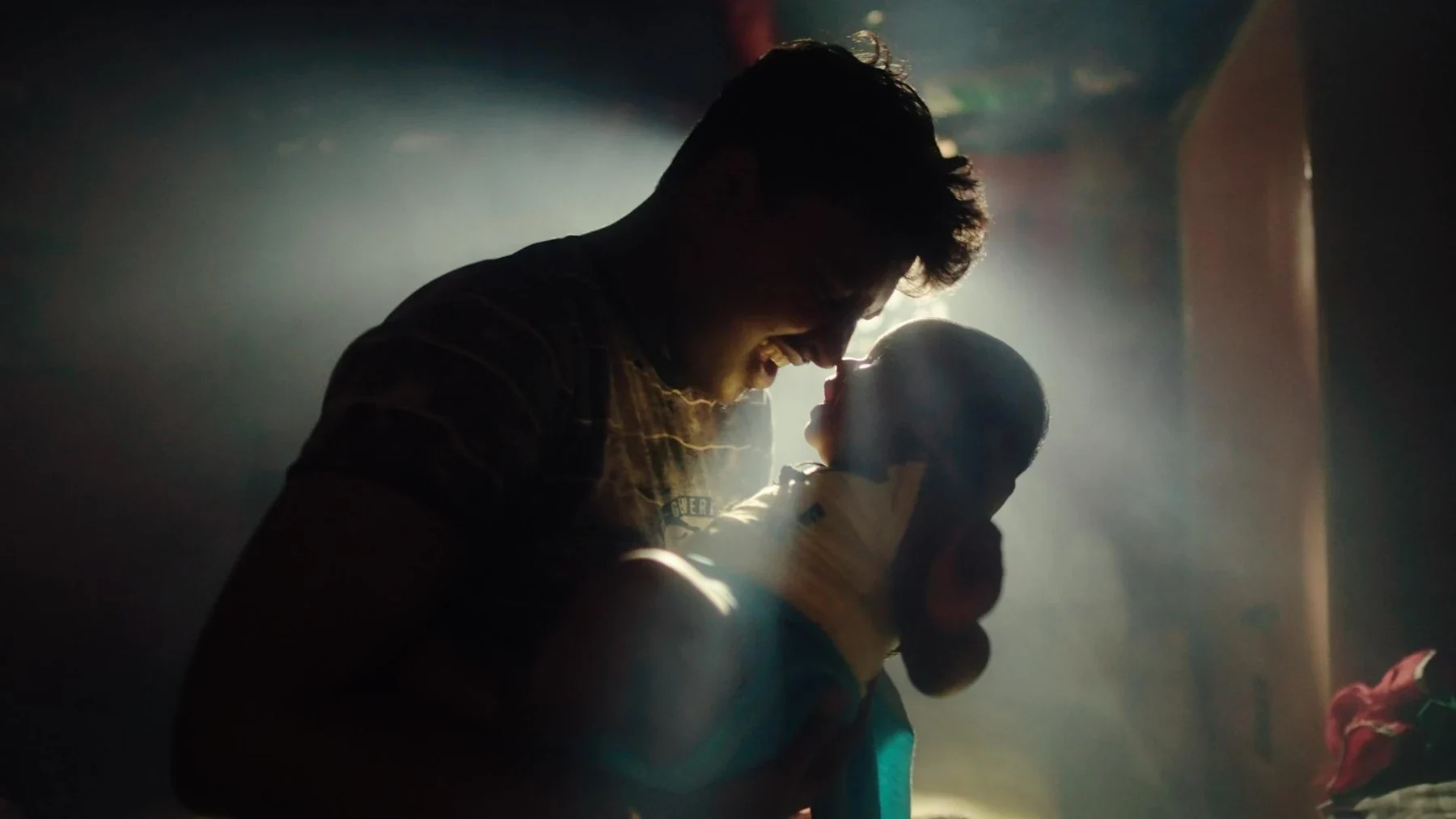 Kali - An intimate, backlit moment in a family home
