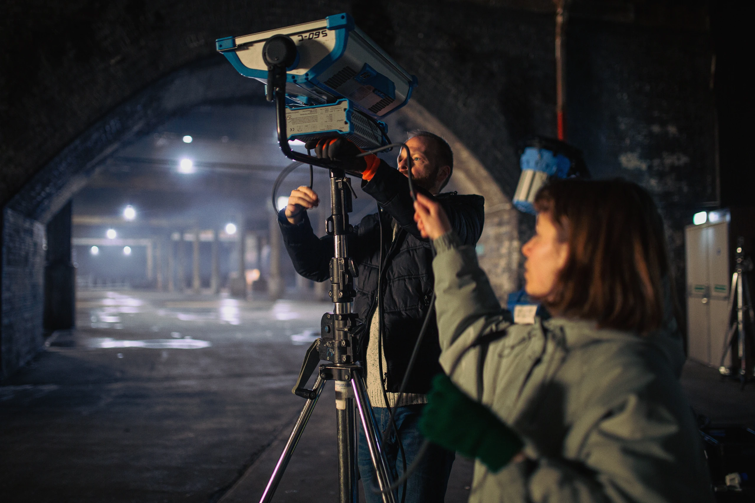 Movement / Behind the camera at Depot Mayfield.