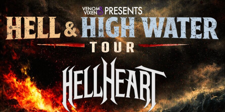 Hell & High Water Tour with HellHeart, Trachea, FRΛXURES, and Mythnautica