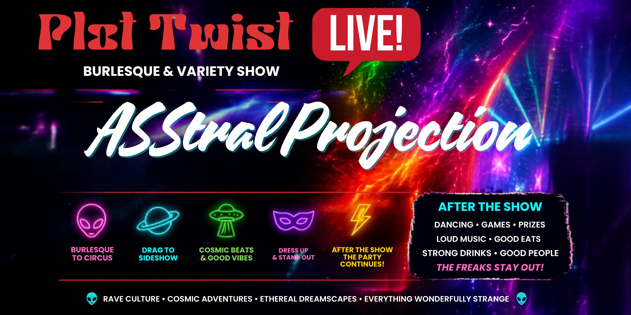 Plot Twist Live (Burlesque & Variety Show)