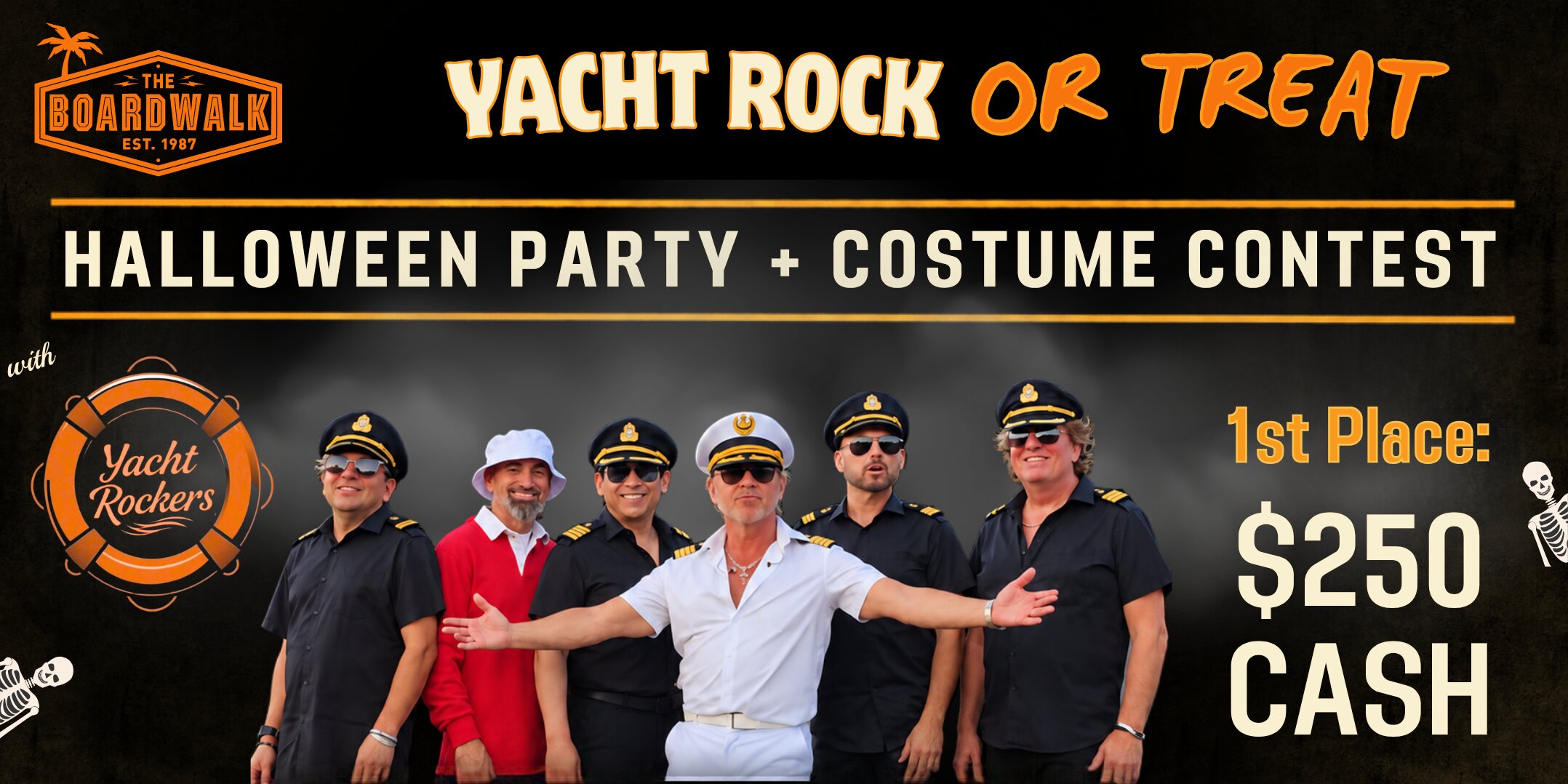 Halloween Party and Costume Contest with Yacht Rockers