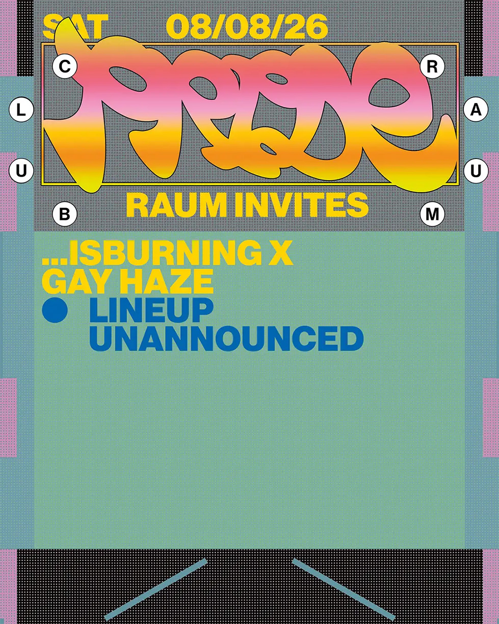 Art work for an IsBurning event