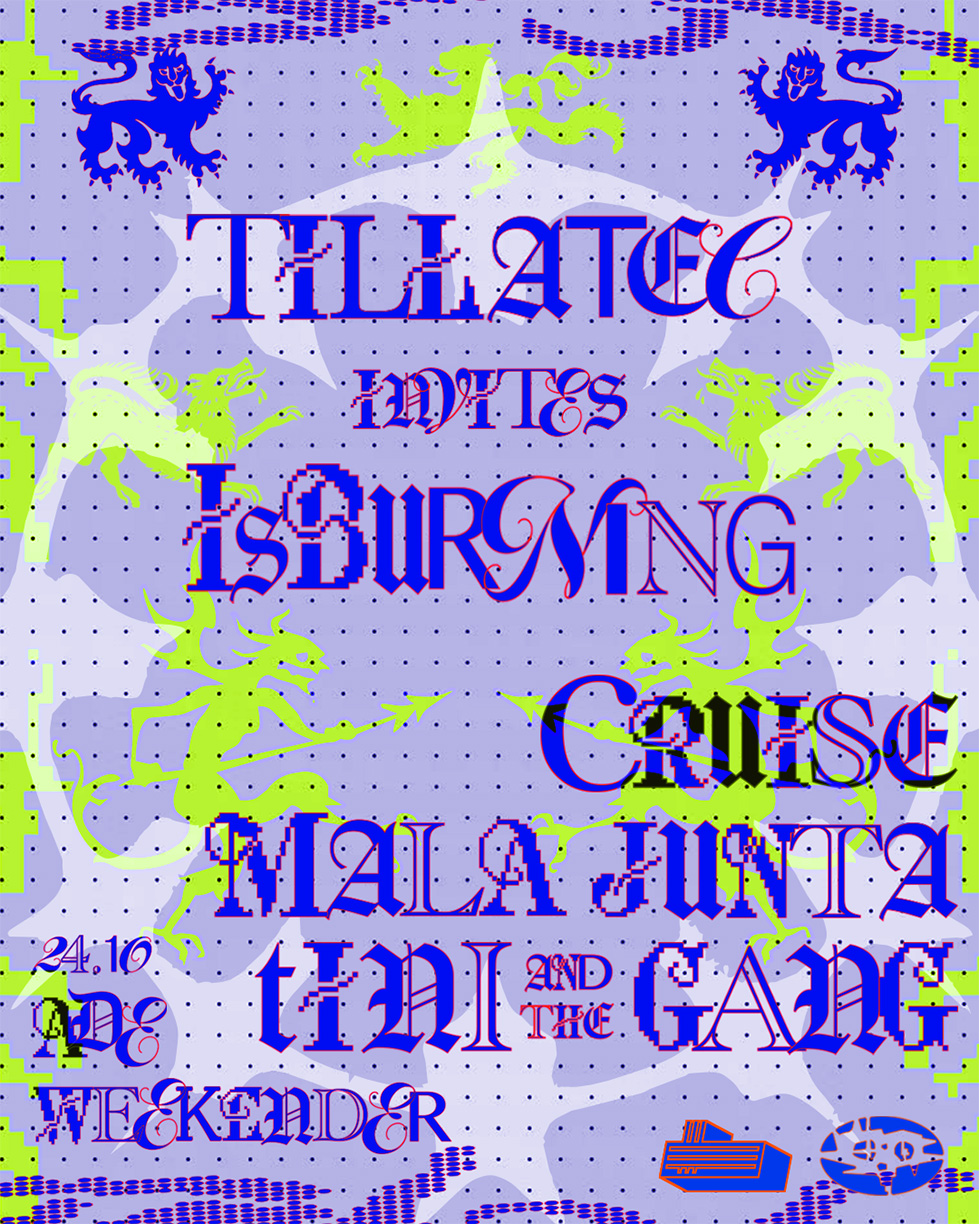 Event art work for IsBurning