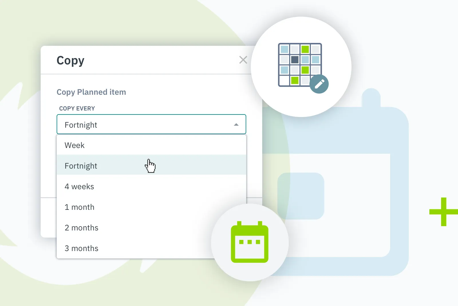 Dashboard mockup