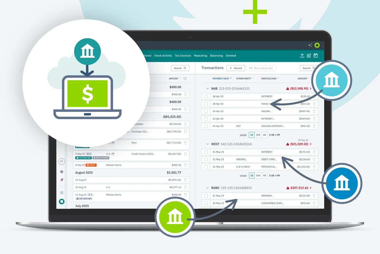 Dashboard mockup