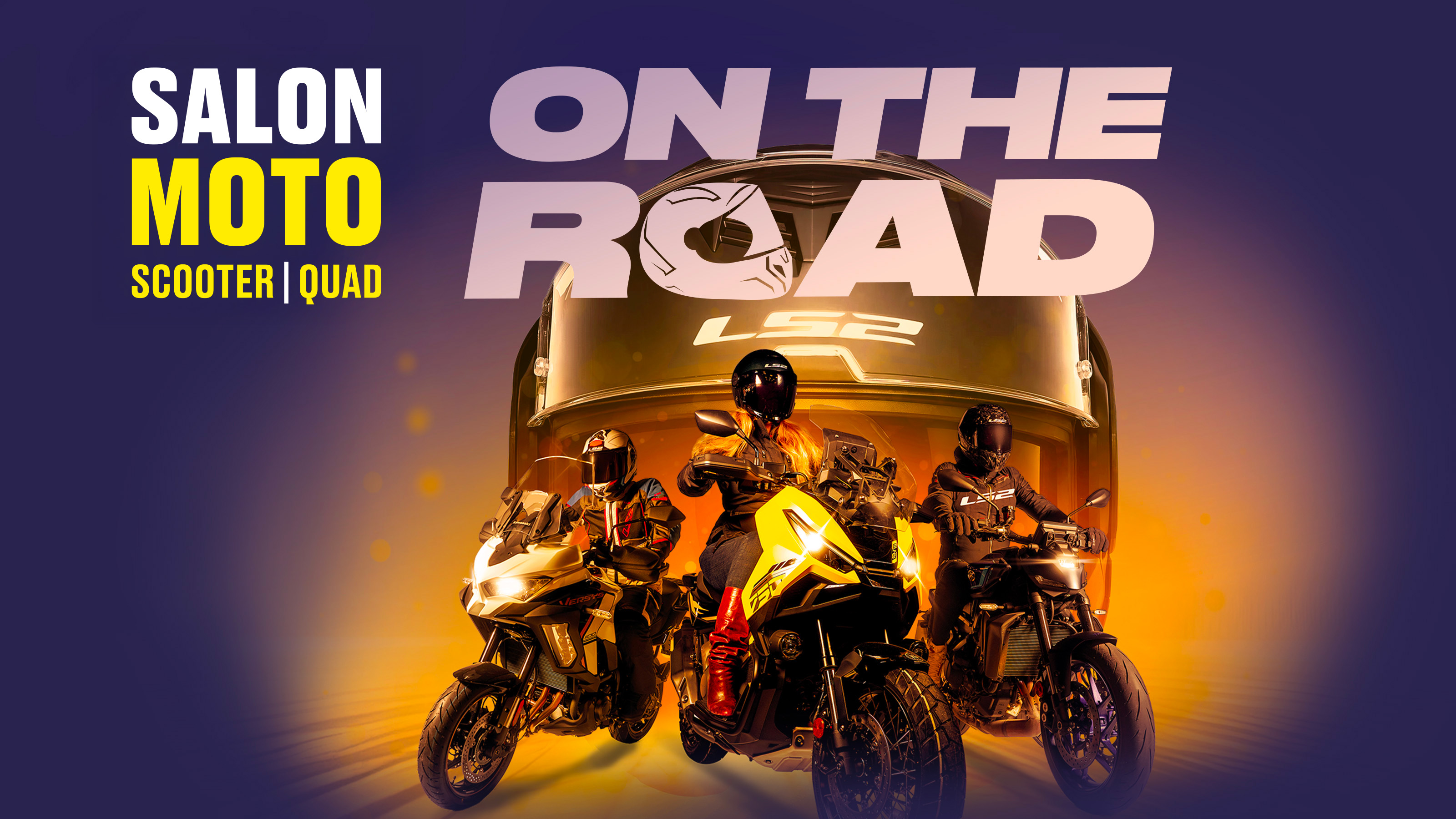Salon de la moto, du scooter, du quad et du vélo On The Road Marseille • 18-20 mars 2022 Parc Chanot