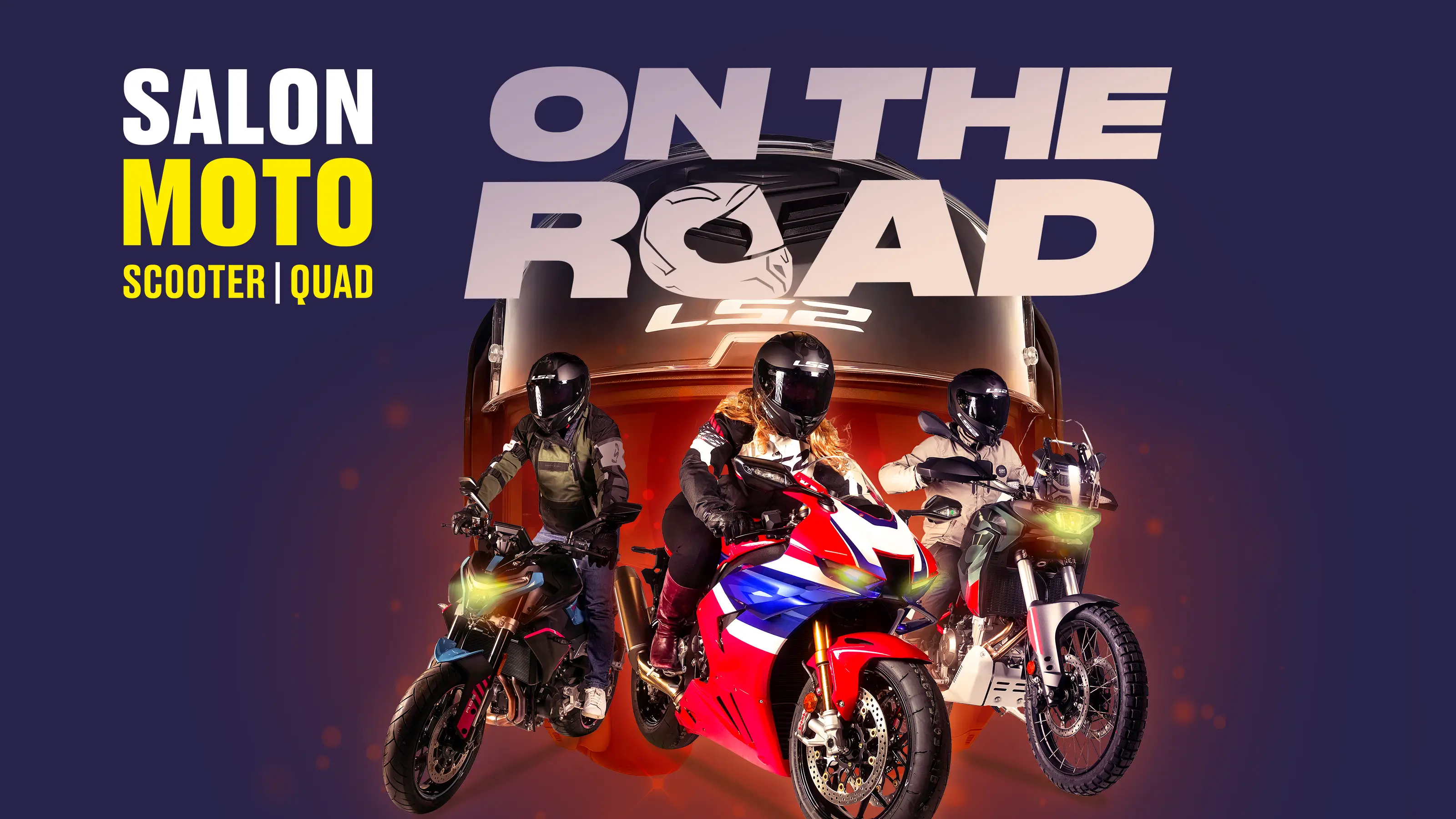 Salon de la moto, du scooter, du quad et du vélo On The Road Marseille • 18-20 mars 2022 Parc Chanot