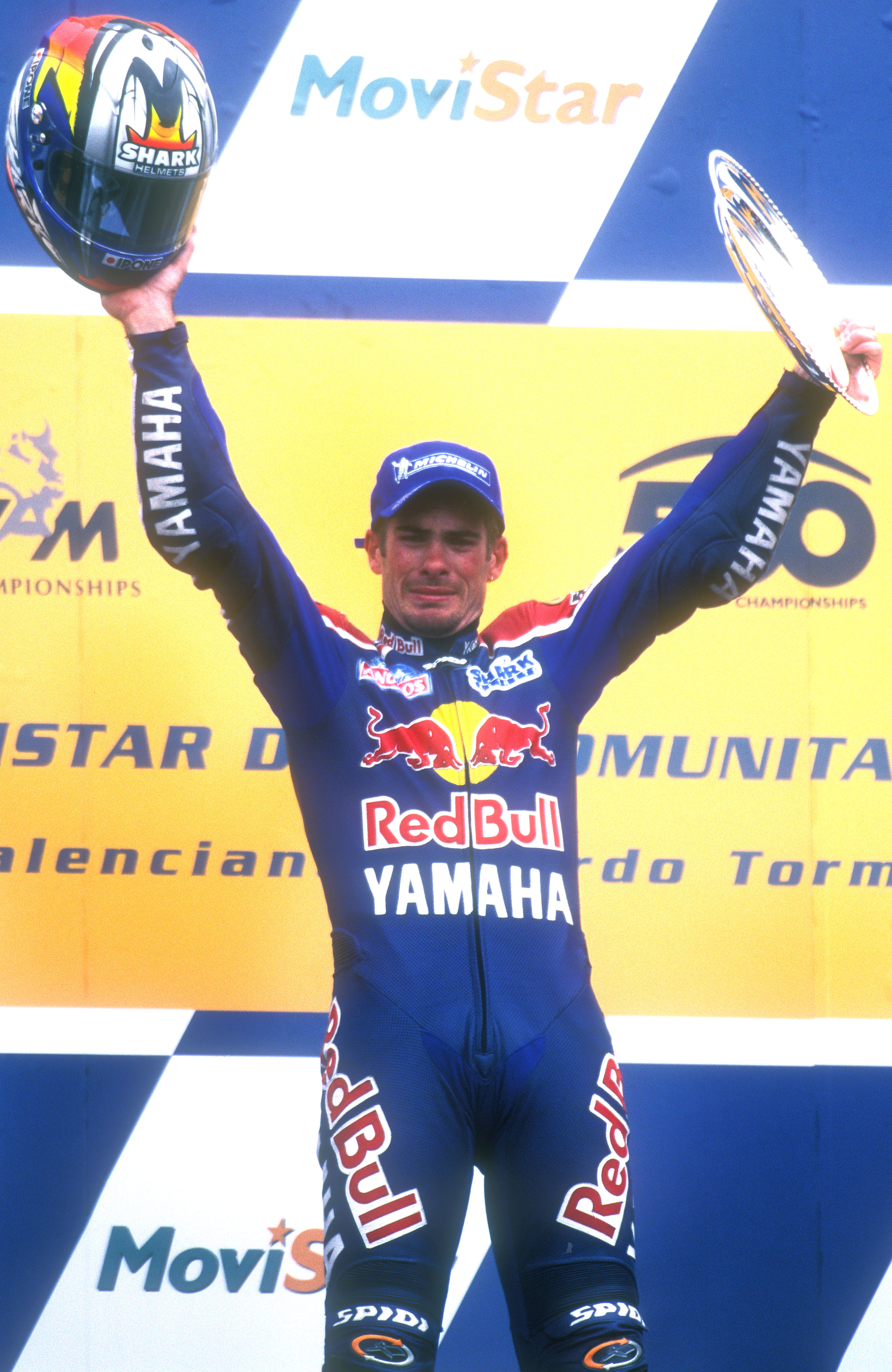 Régis Laconi sur le podium