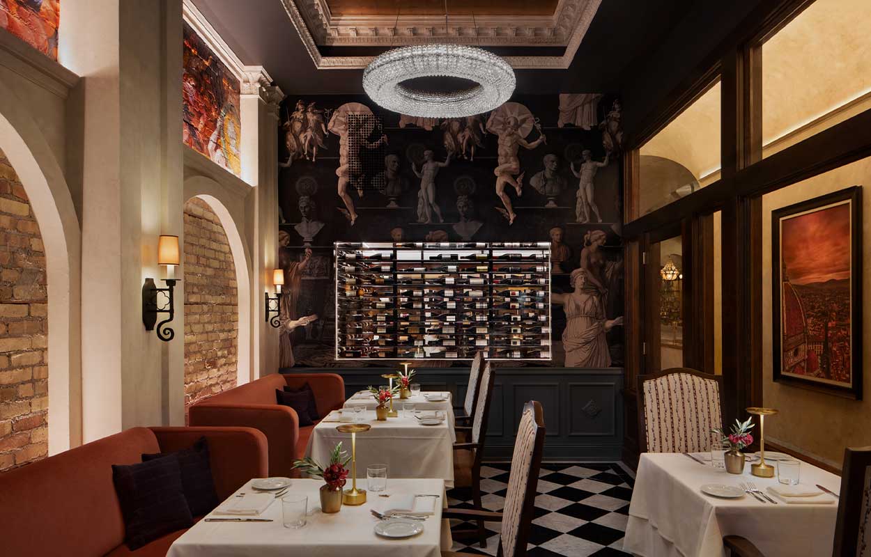 Truffle Pig is an authentic Italian restaurant located in the heart of downtown Oshkosh, housed in the beautifully restored Oshkosh Northwestern Building. Every detail has been thoughtfully chosen to transport guests to Italy, designed to offer an experience unlike anything else in the region.