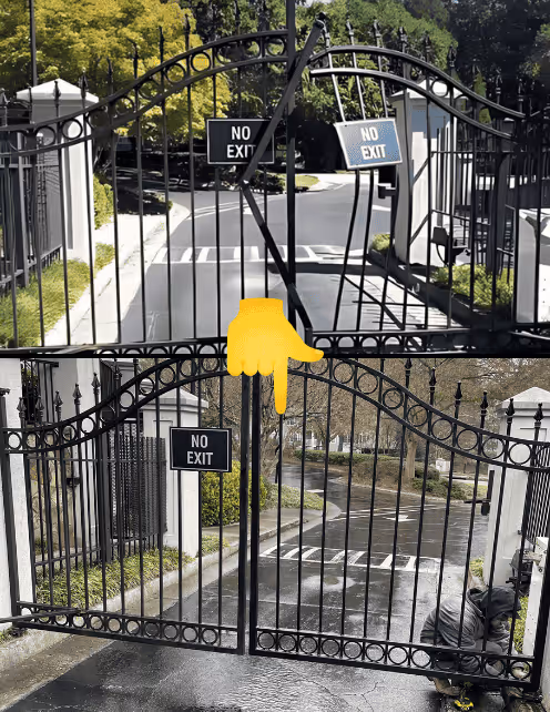 residential gate repair we did - your new gate company