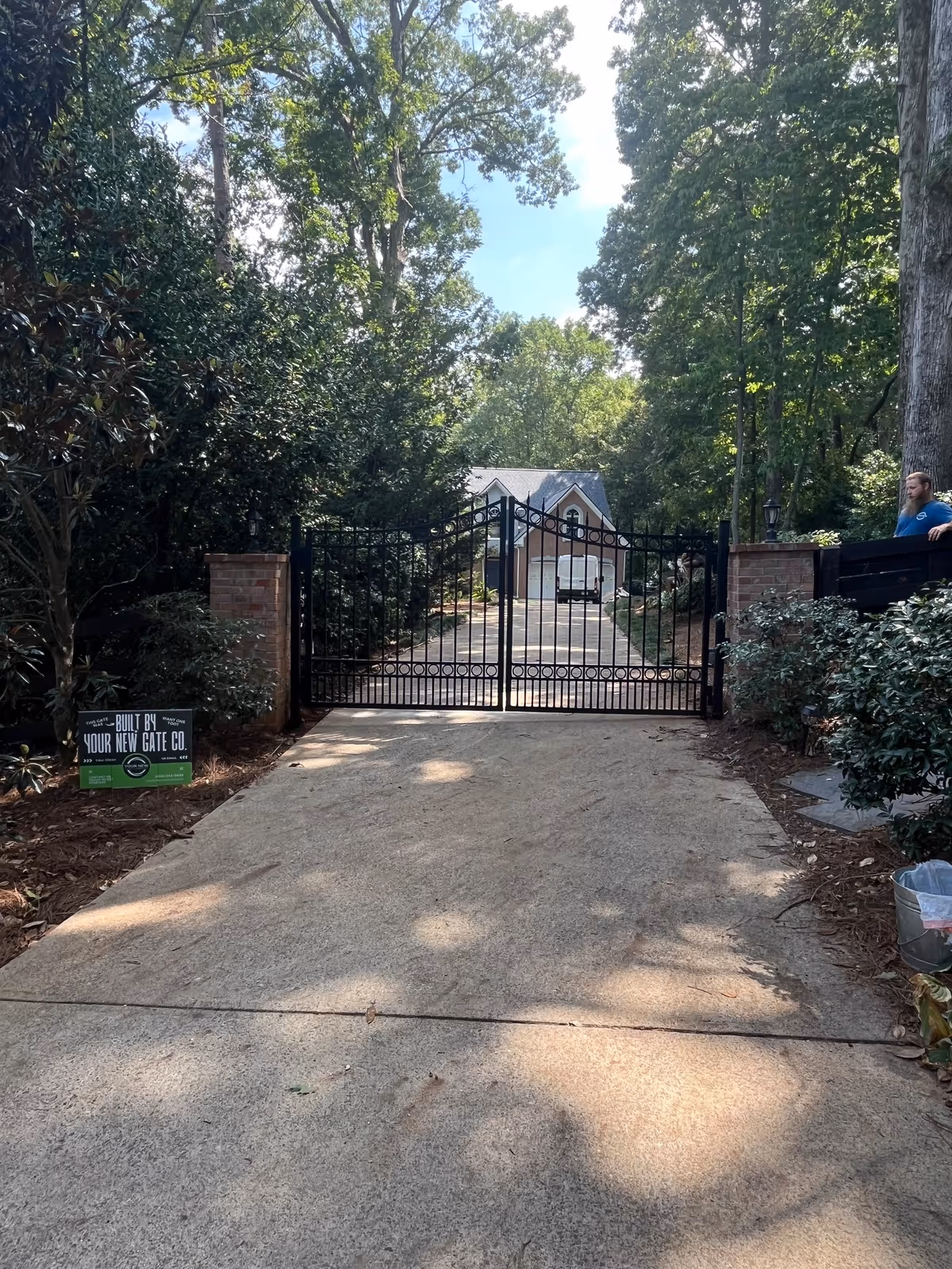 residential gate we did - your new gate company