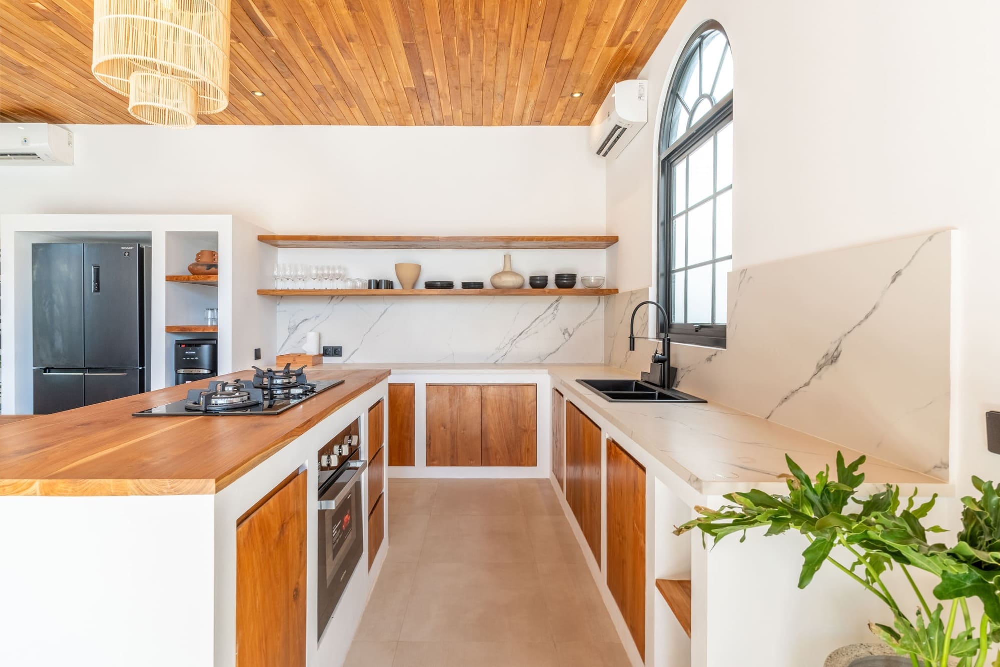 ready villa bali high end kitchen uluwatu