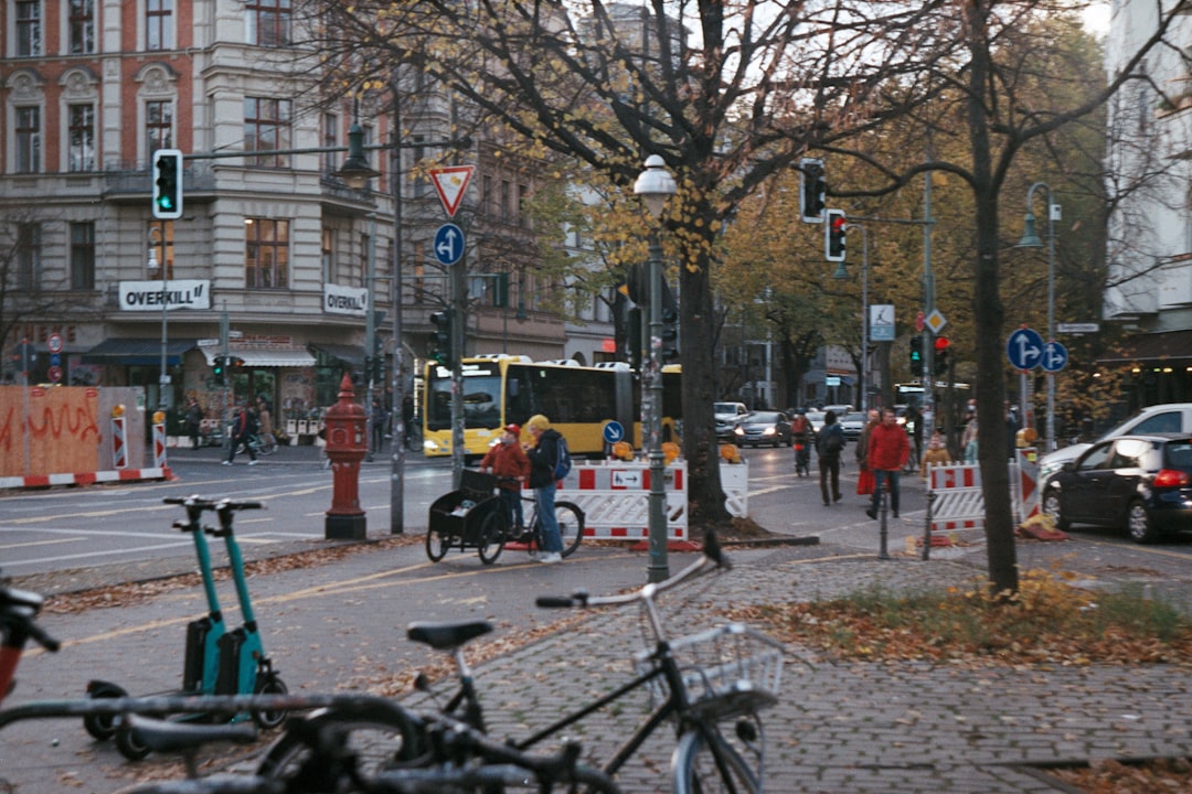 Vibrant street scene in Kreuzberg, Berlin