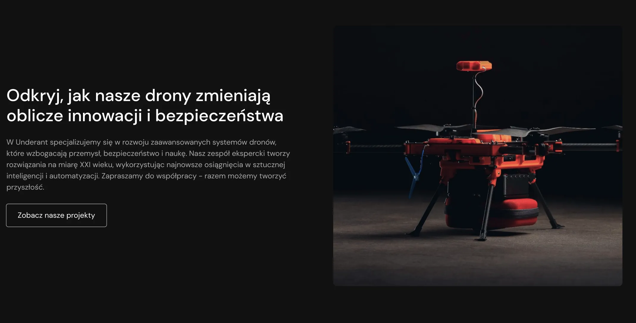UNDER ANT - autorskie drony z Polski