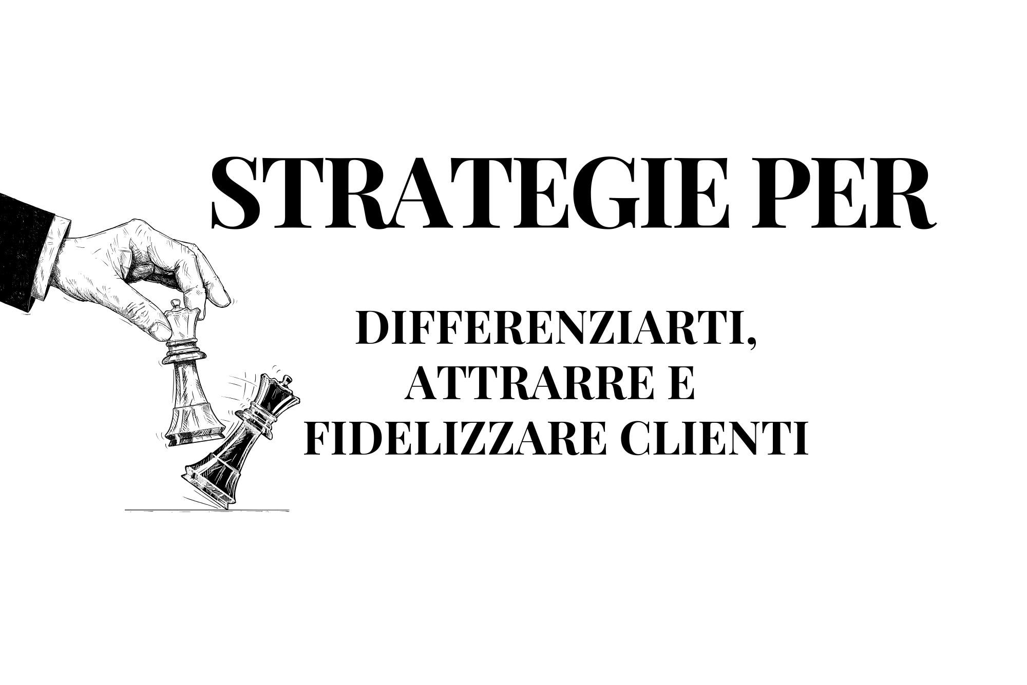 Come differenziarti e attrarre (e trattenere) clienti