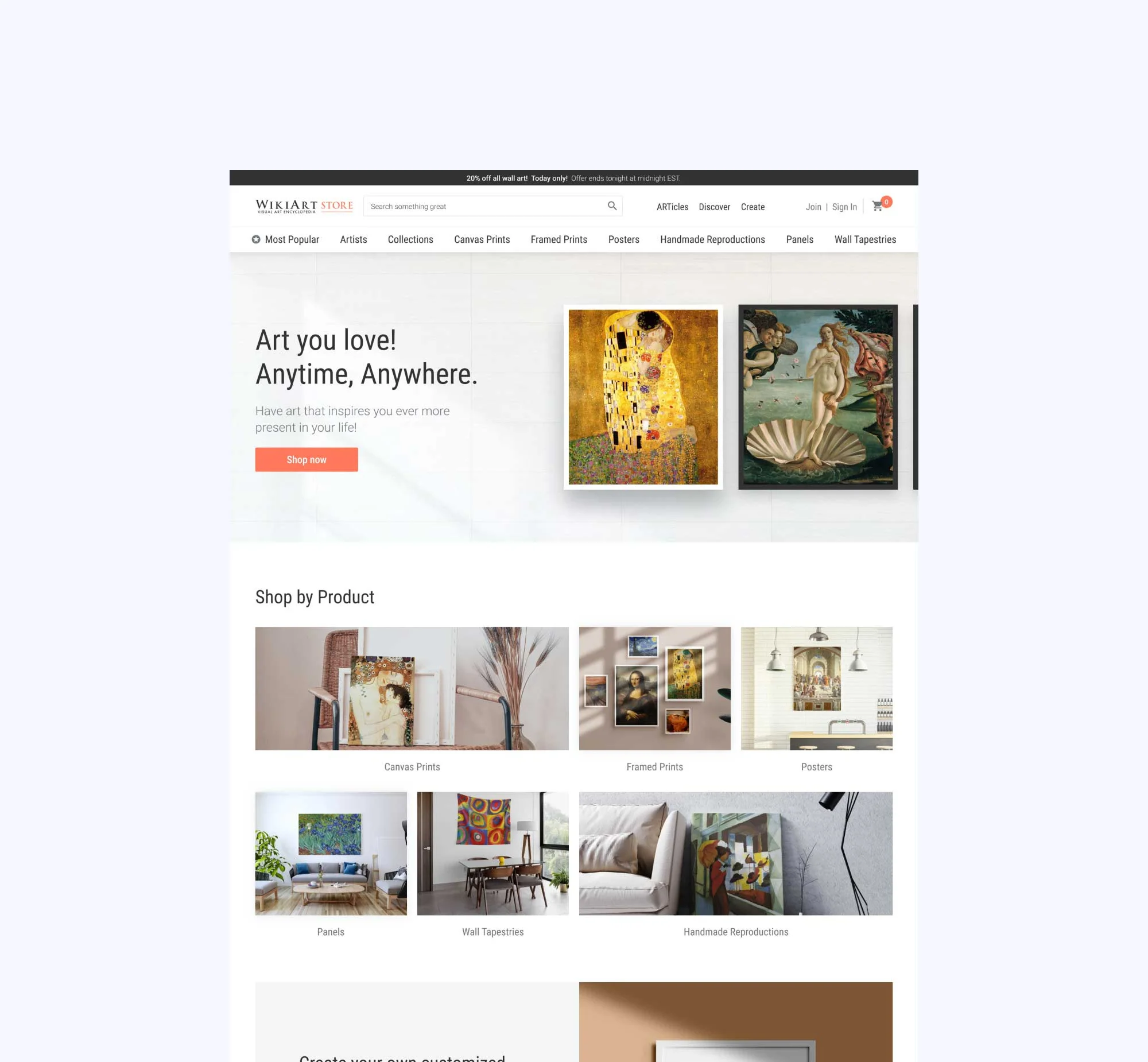 Powerful WikiArt Store with Hyvä Theme