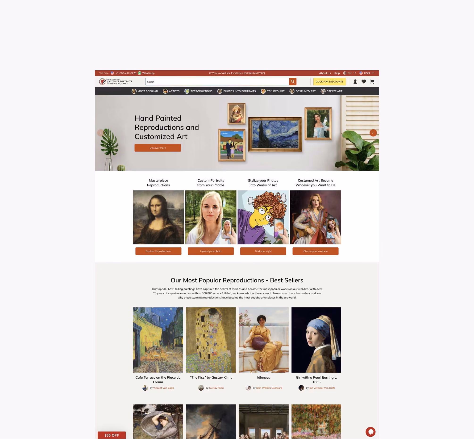 High‑Performance E‑Commerce Store for 1st Art Gallery