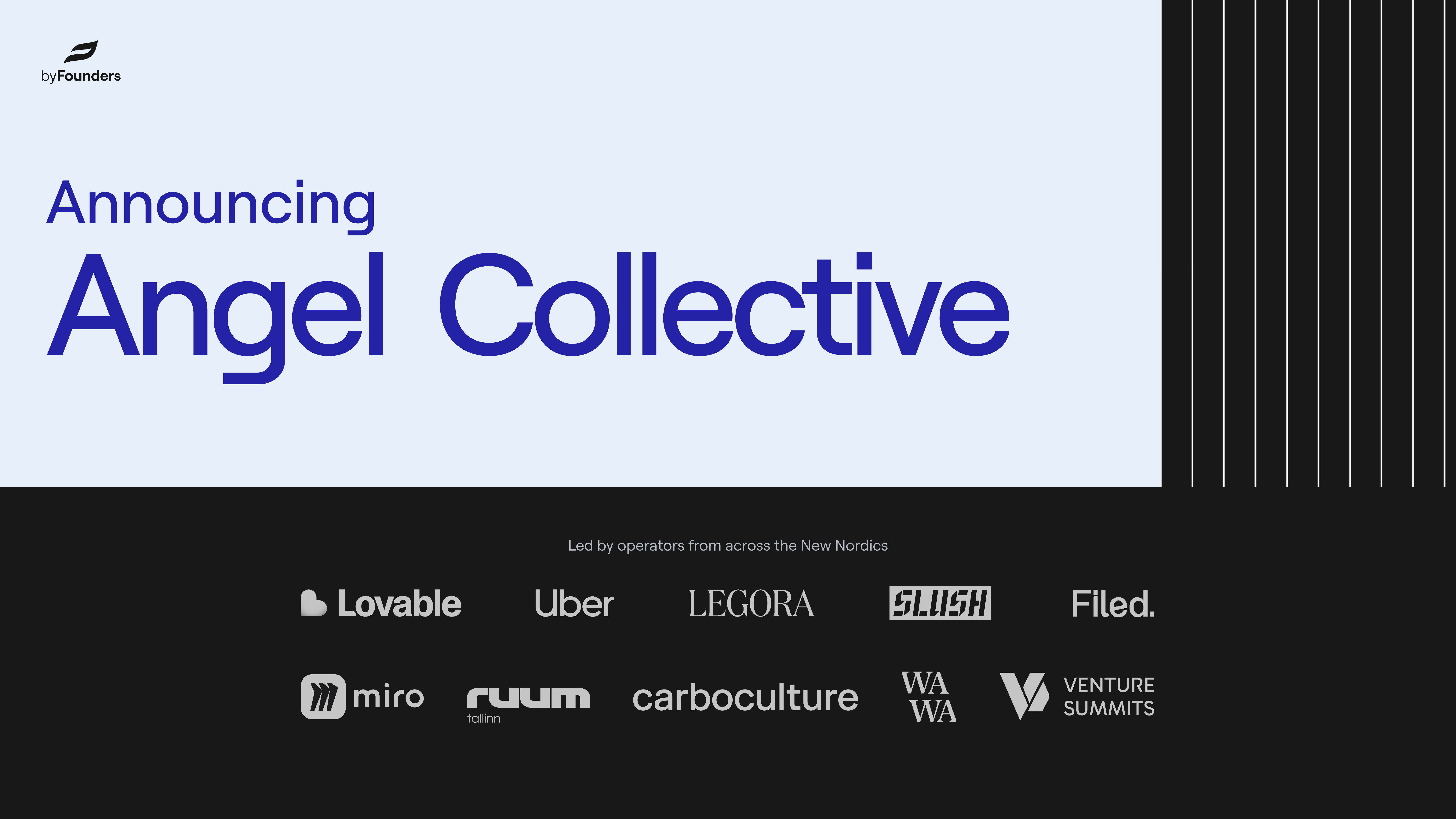 Announcing byFounders Angel Collective