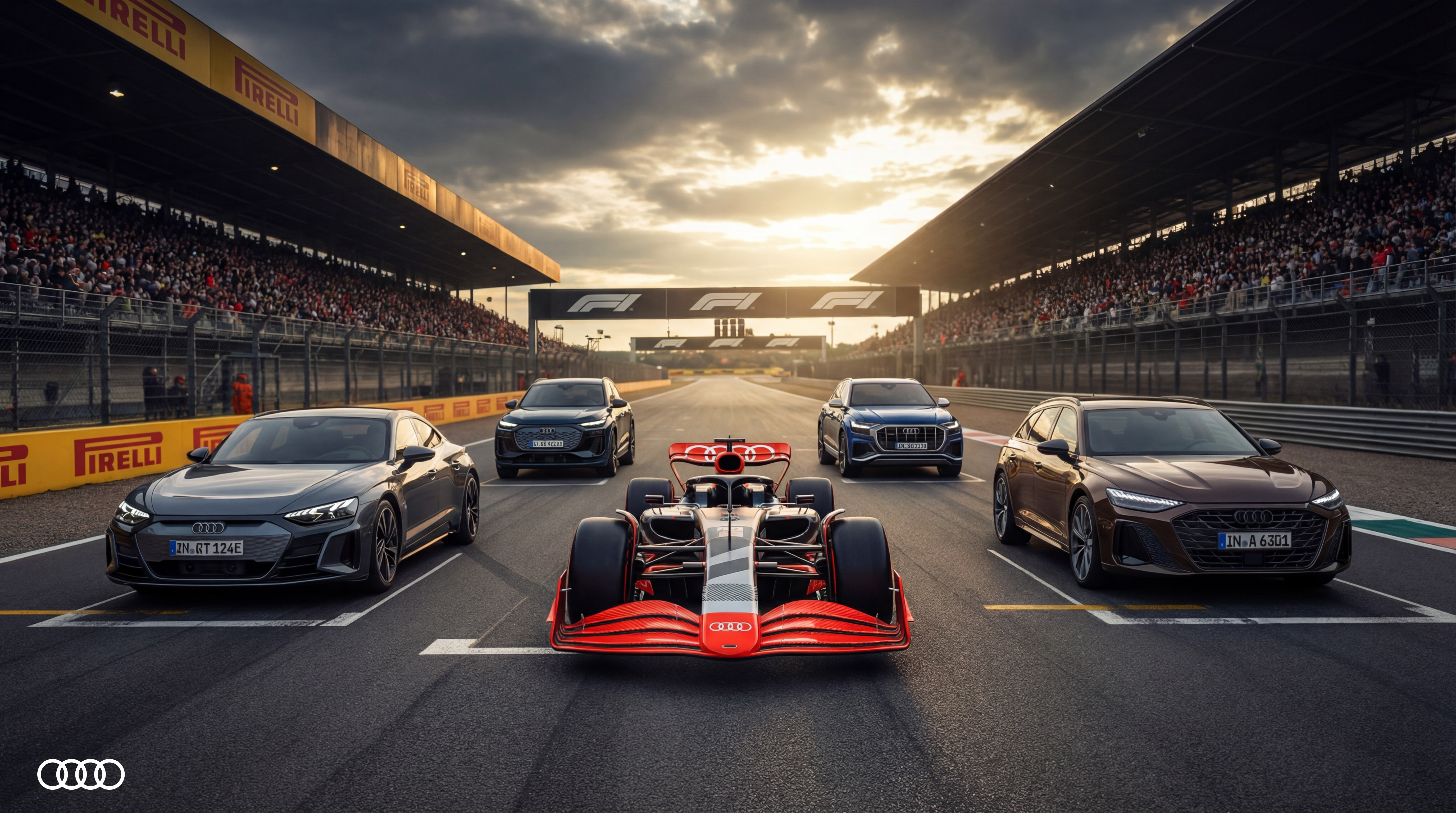 Audi F1 campaign