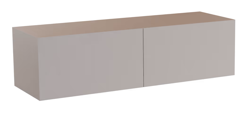 Tv-meubel Carlo met een stijlvol design in taupekleur