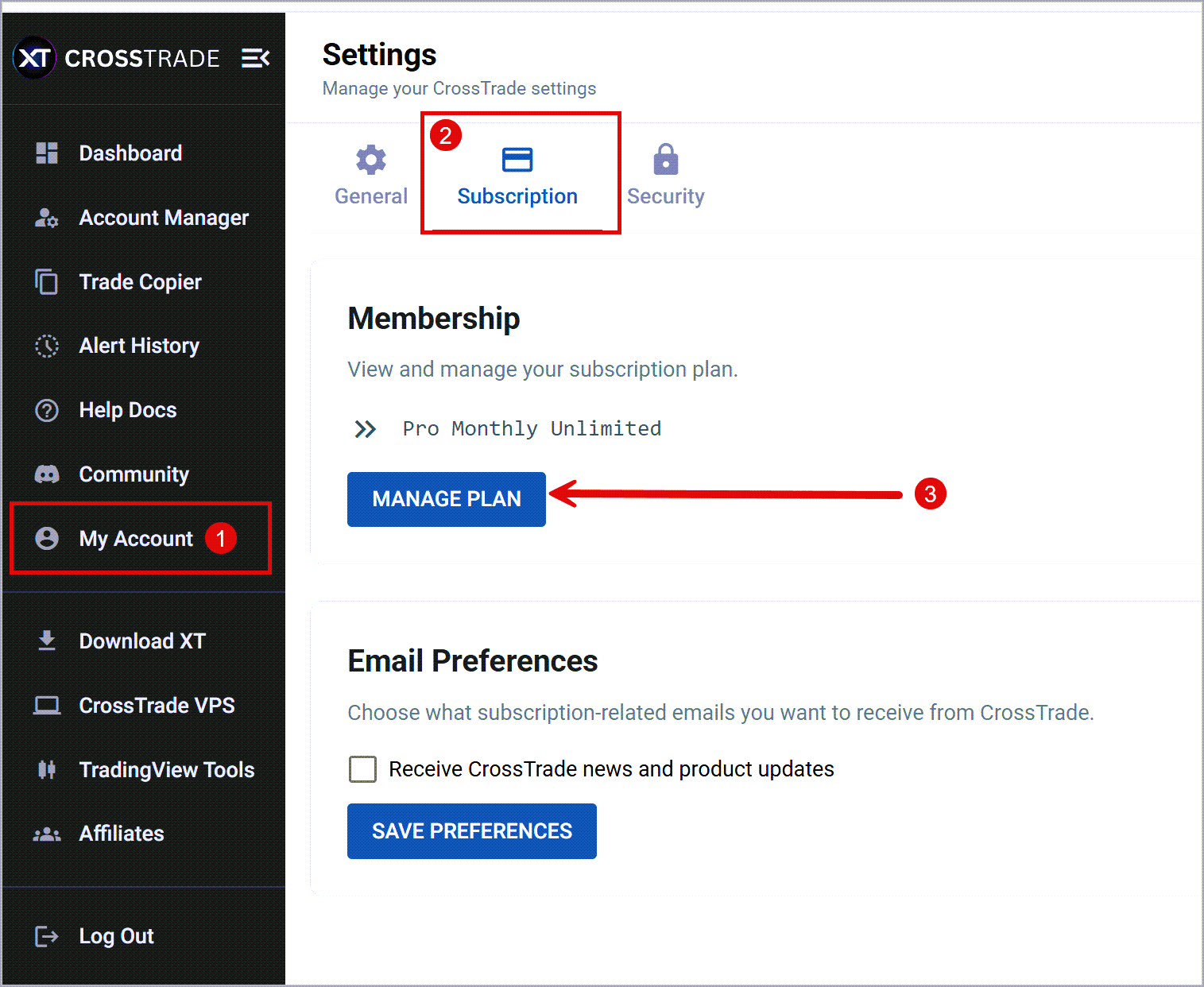 cancelation steps guide