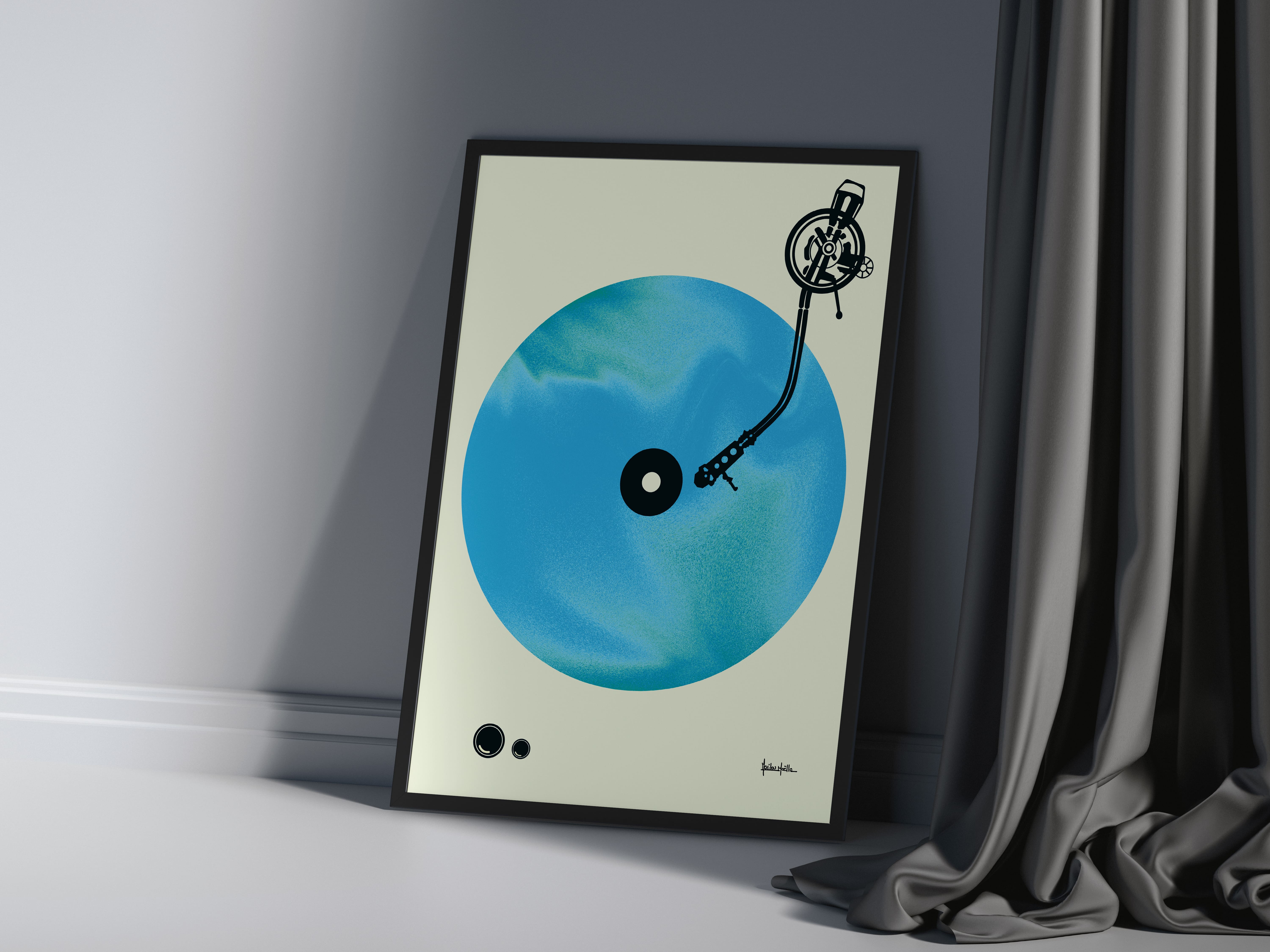 Poster Platine and Vibration Limited Edition Prints by Obzo Studio