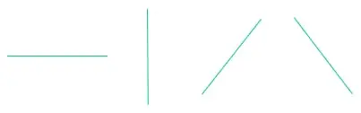A partir de 15 mois : traits verticaux, horizontaux, diagonales