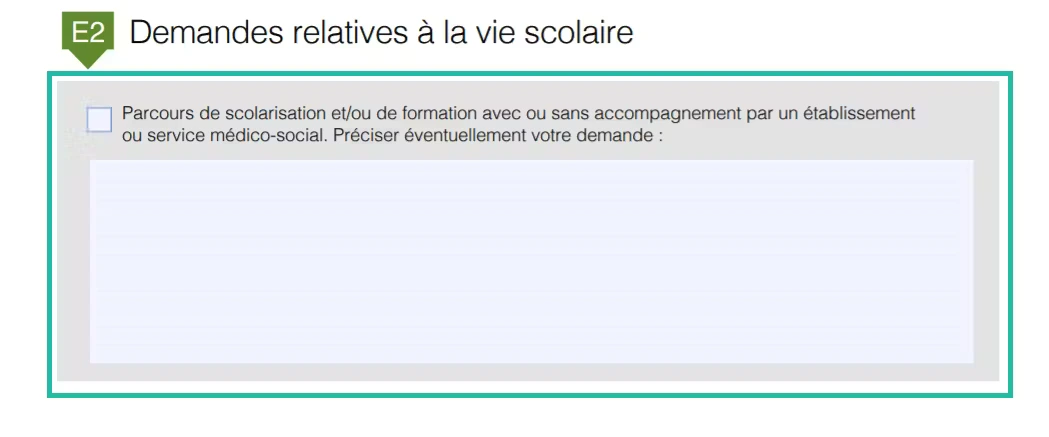 Demandes officielles : PPS, PCH