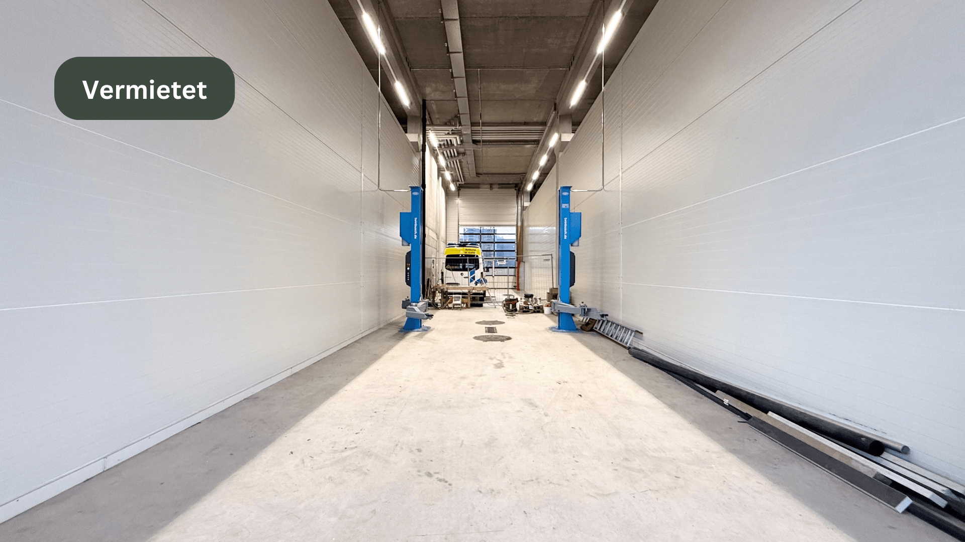 Garage inkl. Autolift