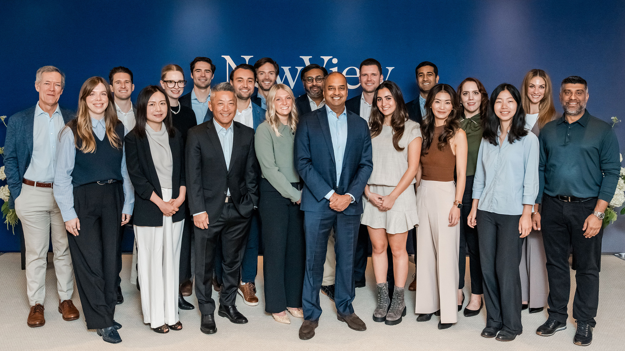 NewView Capital team, including Ravi Viswanathan