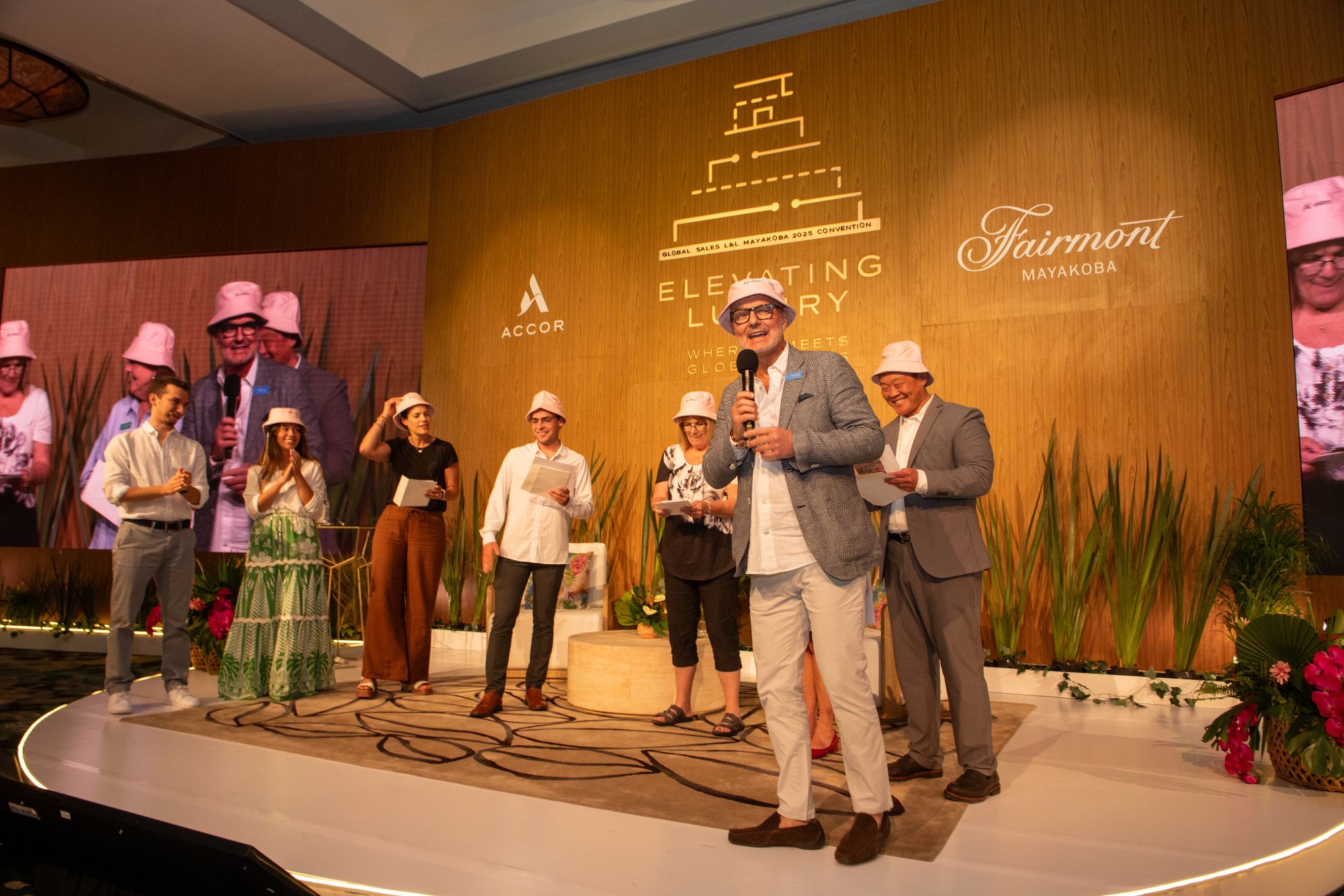 Remise des prix sur scène lors du Show IA