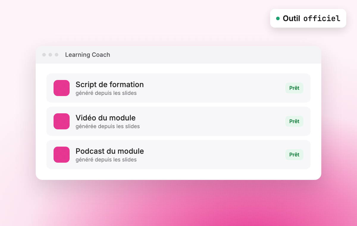 Avec le AI Sisters Lab : Scripts, vidéos et podcasts générés depuis les slides