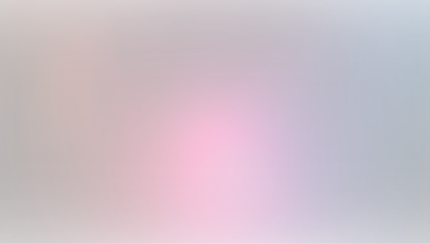 Blurred gradient background of dark brown, pink, purple, and blue colors.