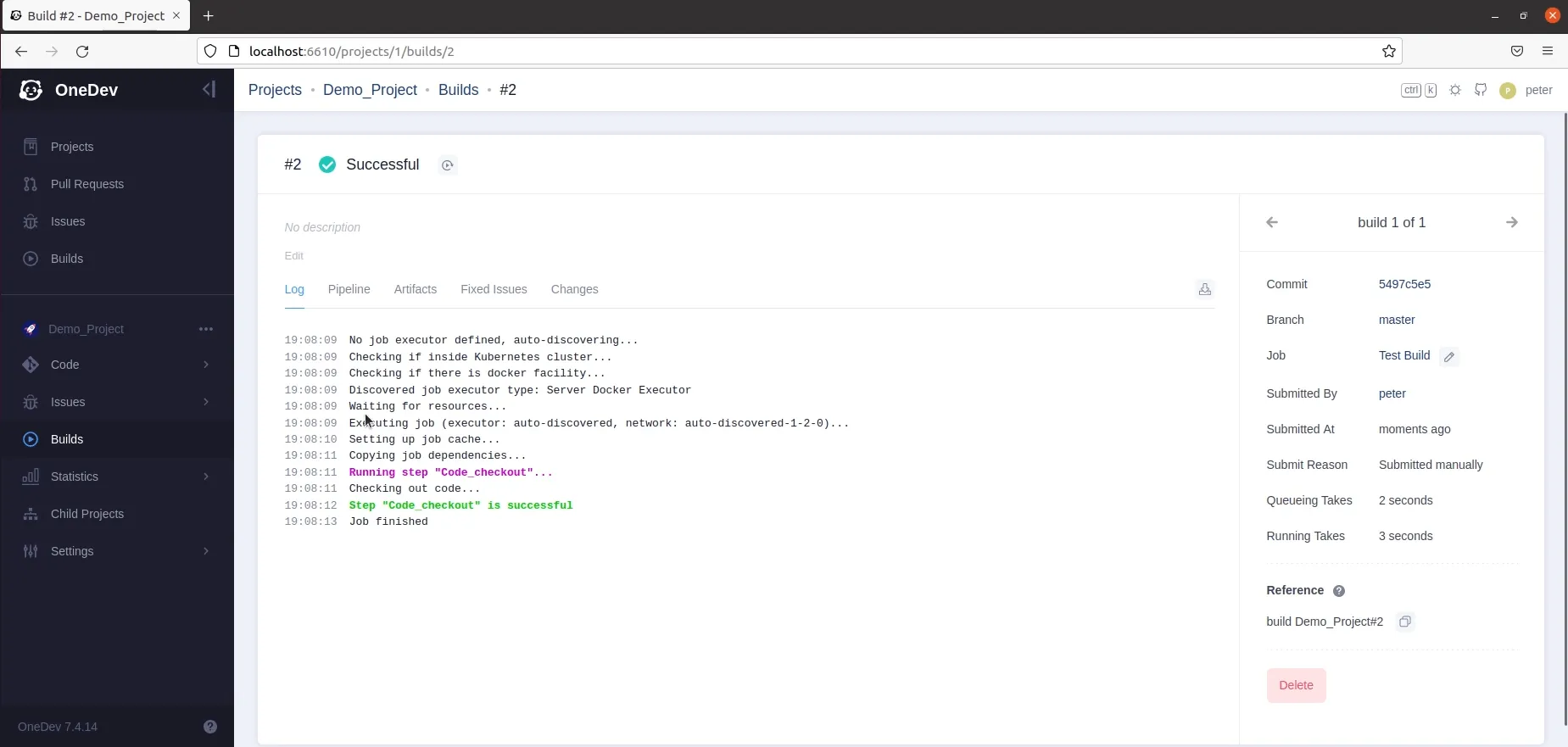 Path Traversal in Onedev v7.4.14