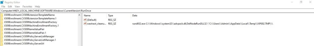 Aurora Stealer - Run Key Added for DLL Execution