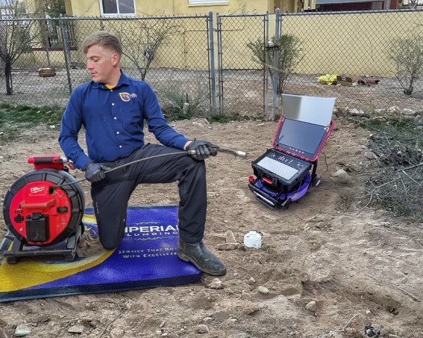 Sewer Line Repair From Root Intrusion - Imperial Plumbing in Tucson AZ - Thumbnail