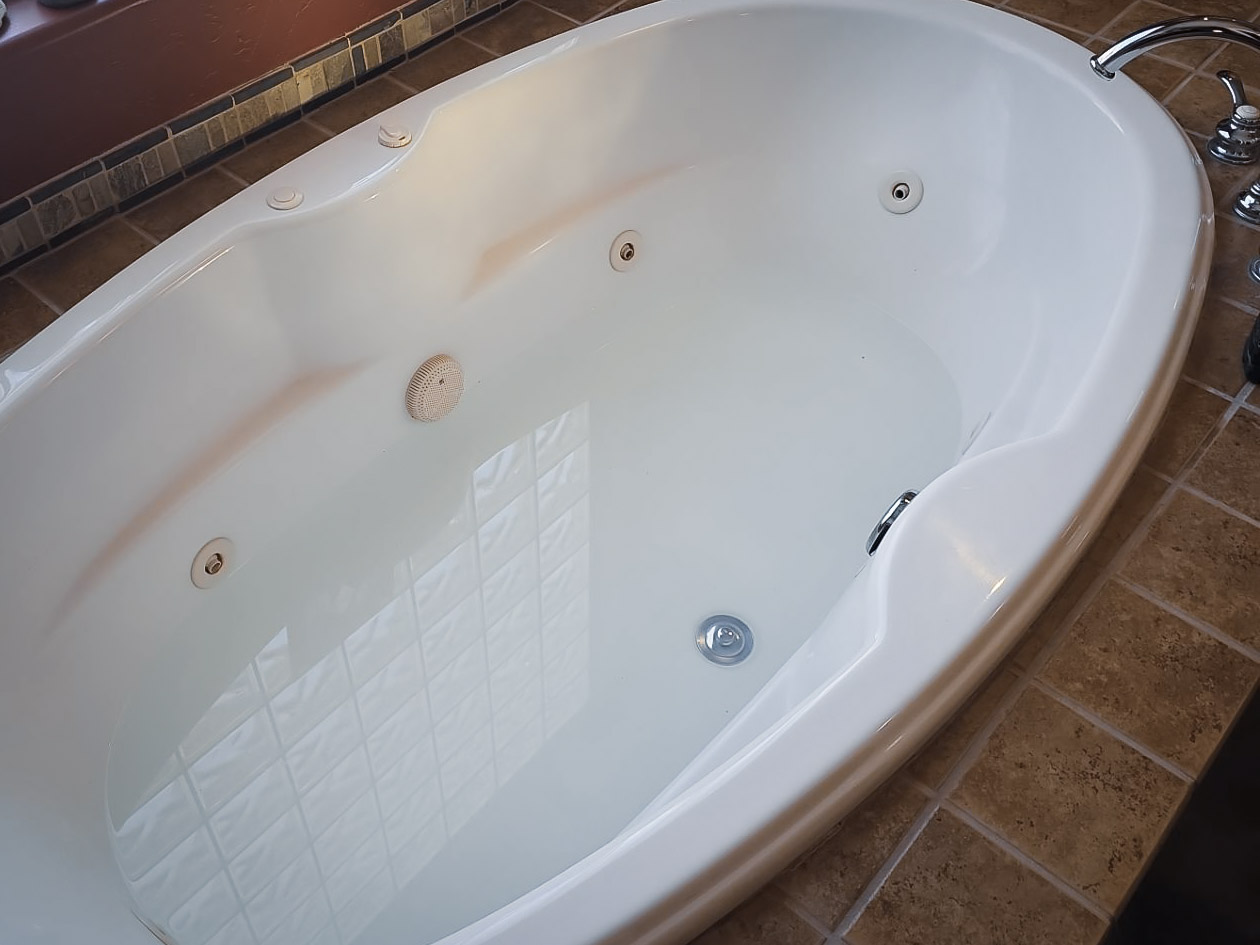 One Slow Bathtub Drain at a Residential Home in Tucson, AZ.