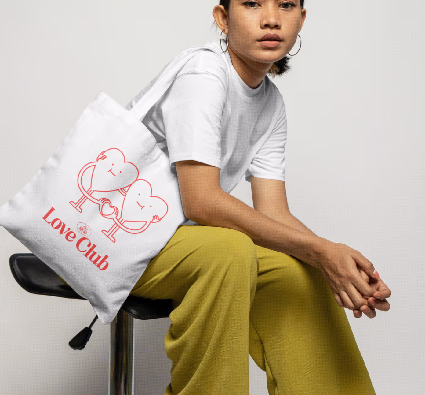 The Love Club tote bag