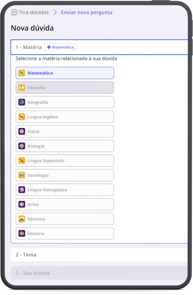 Etapa 7: TIRA-DÚVIDAS ILIMITADO na plataforma da Filadd