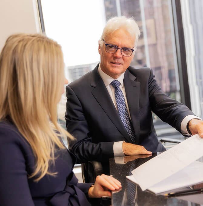 Our property settlement experts in discussion