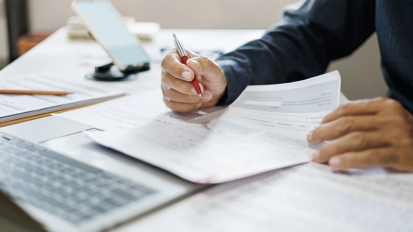 Family lawyer preparing documents for a divorce hearing in Australia.