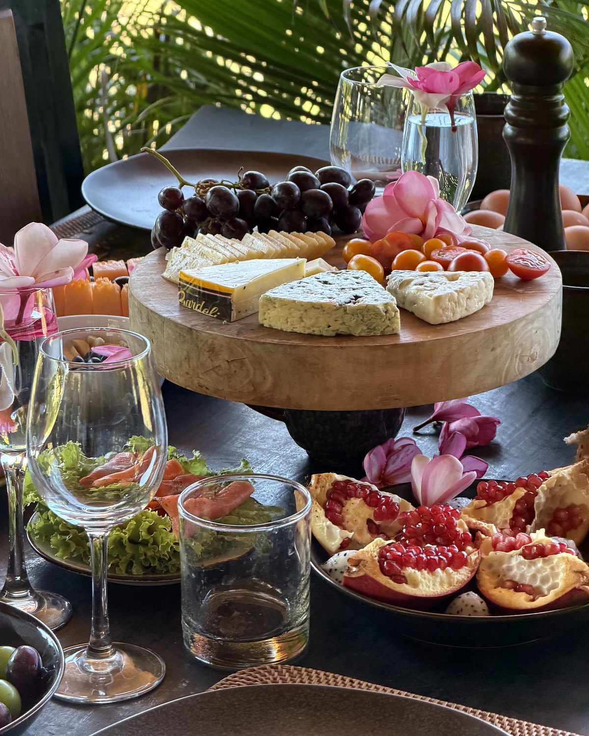 breakfast on the terrace