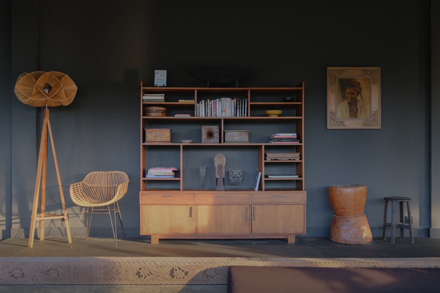 the living room