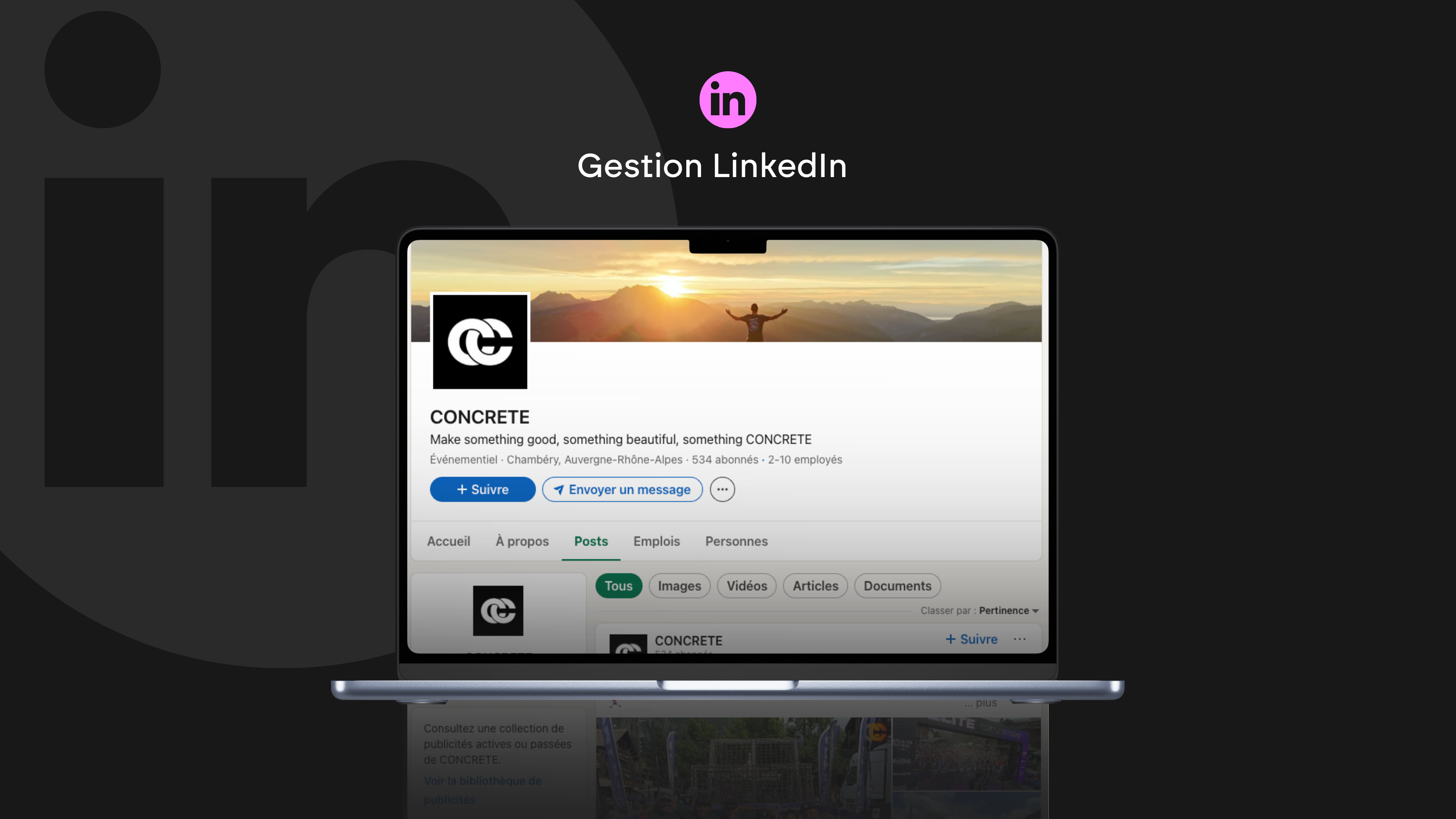 Concrete - BZZ Studio - Linkedin