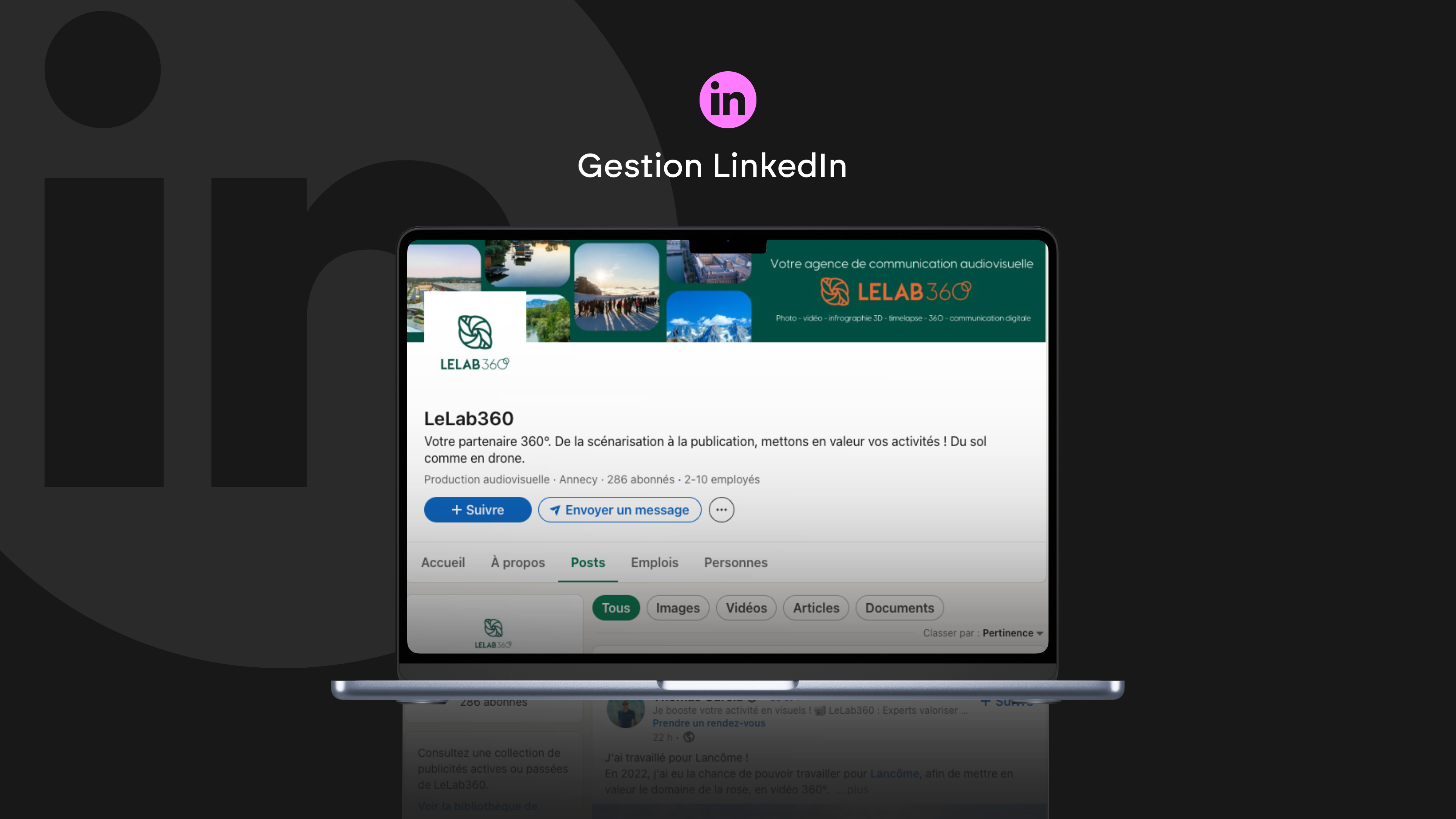 Le Lab 360 - BZZ Studio - Linkedin