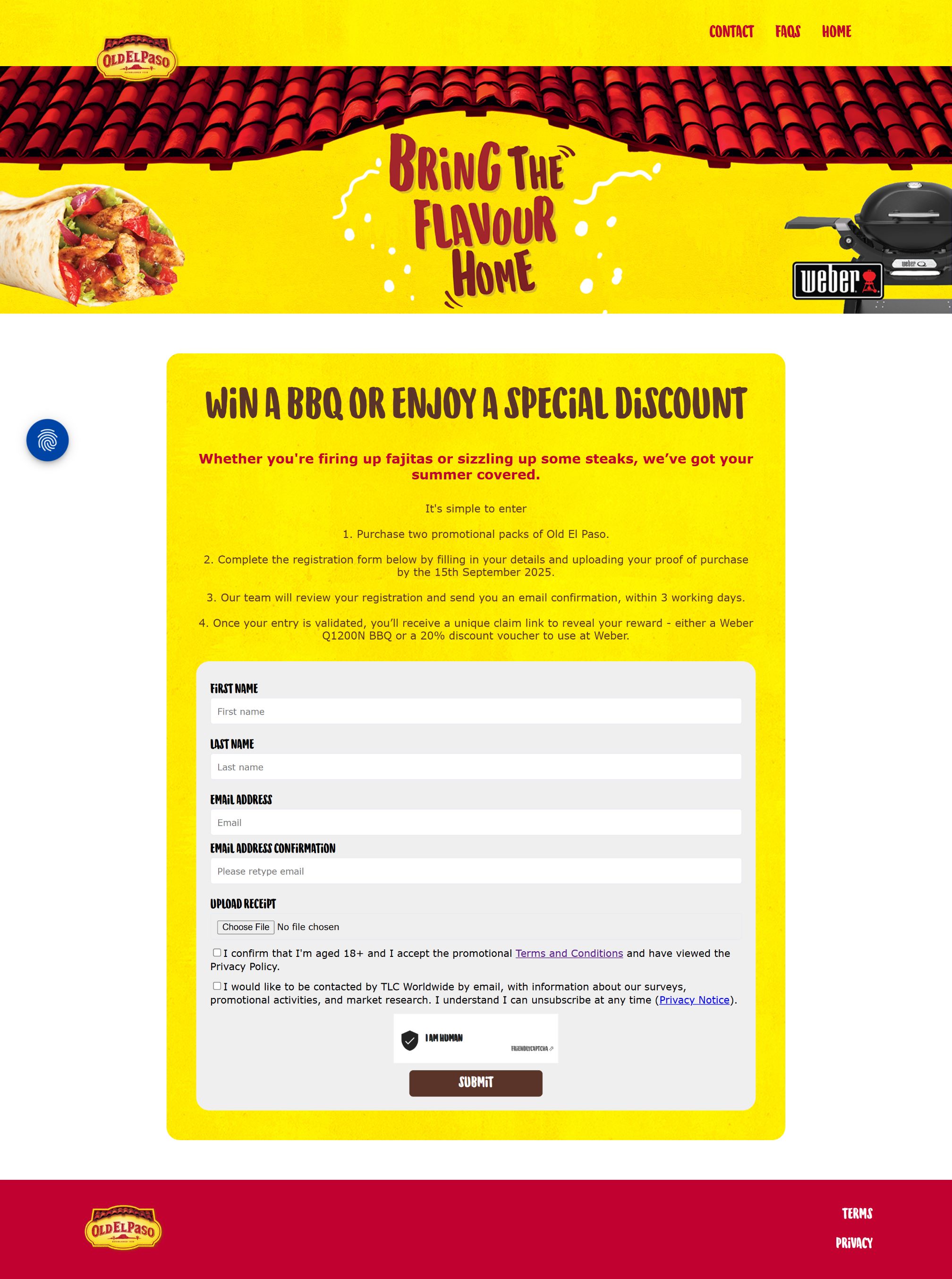 Old El Paso ‘Sizzling Fajita Fridays’ Promotion