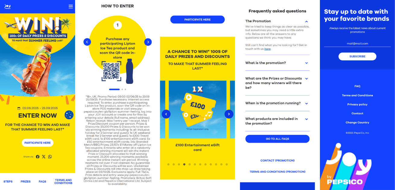 Lipton "Summer Feeling" 2025