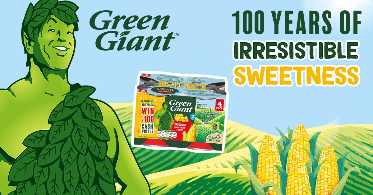Green Giant "100 Years of Irresitable Sweetness"